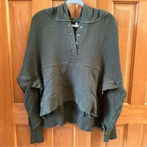 Free People Honey Dove Pullover Hoodie